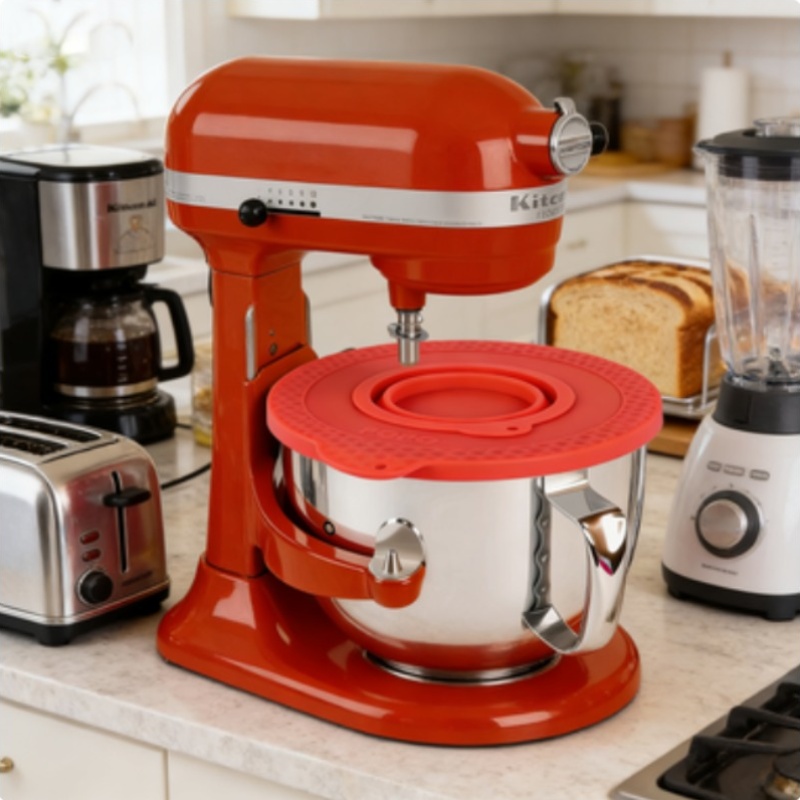 Kitchen Aid Baking Lid - Coperchio in Silicone per Ciotola Mixer
