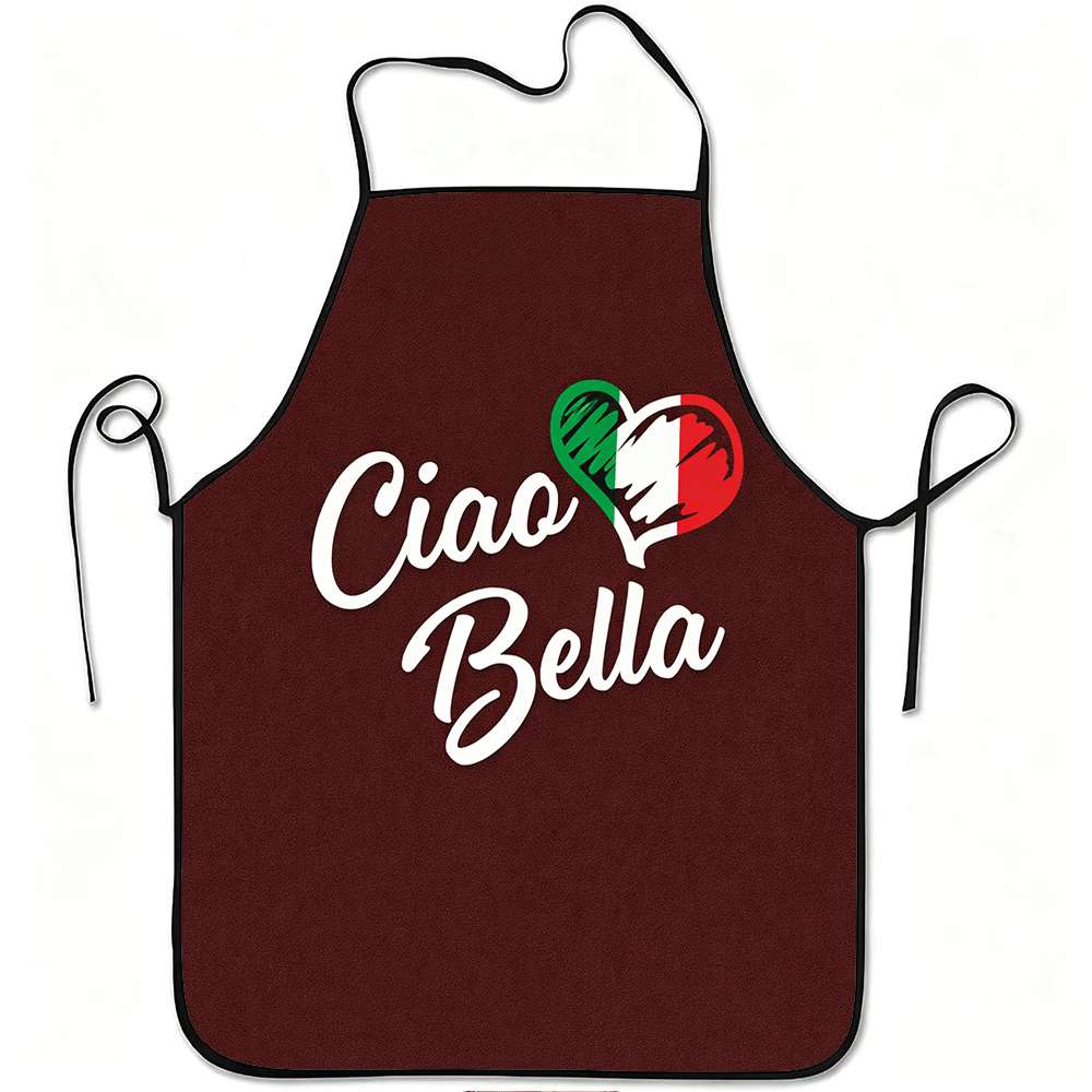 Baking Kitchen Design Ideas - Grembiule a tema italiano, design vintage