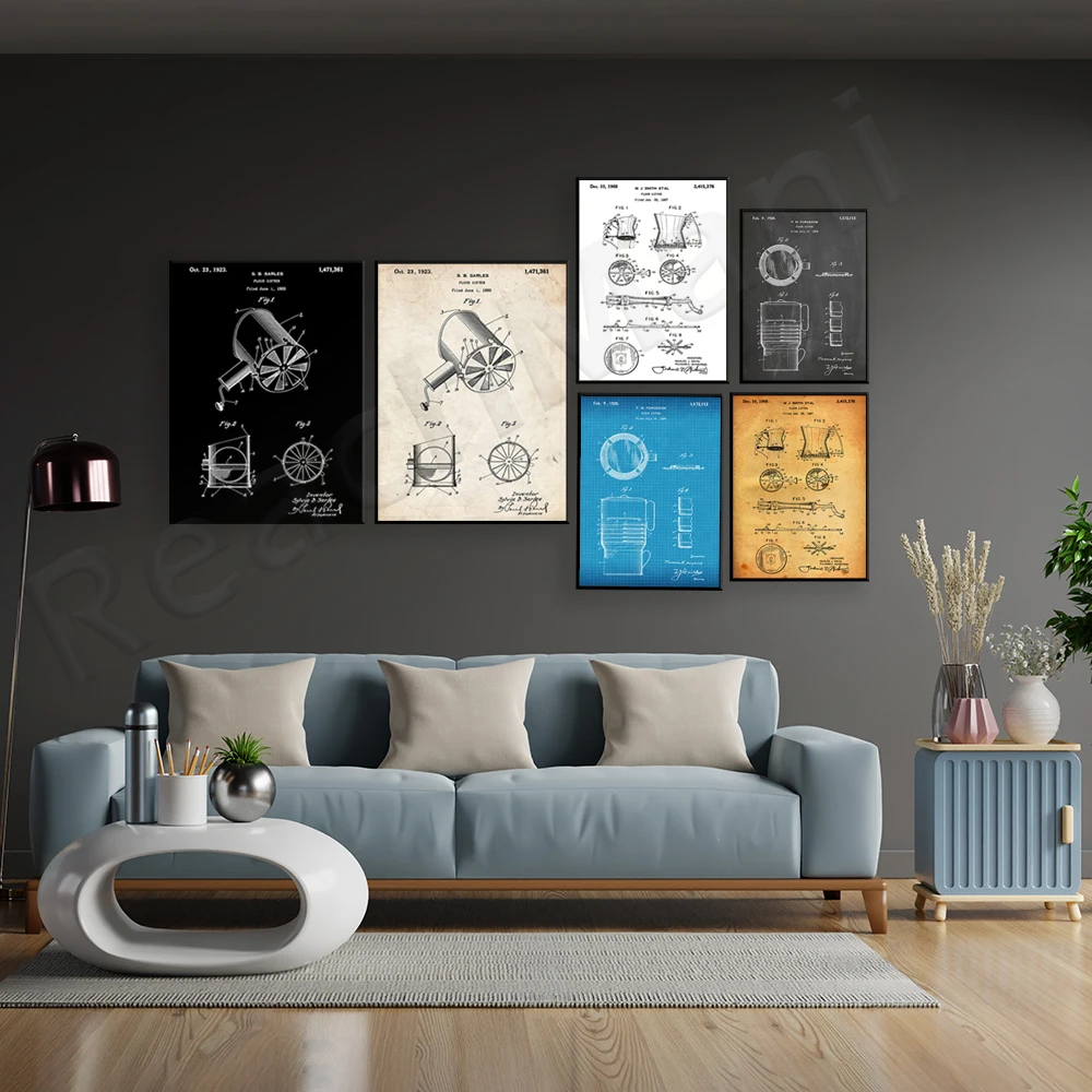 Kitchen Baking Wall Art - Stampa brevettata del setaccio della farina