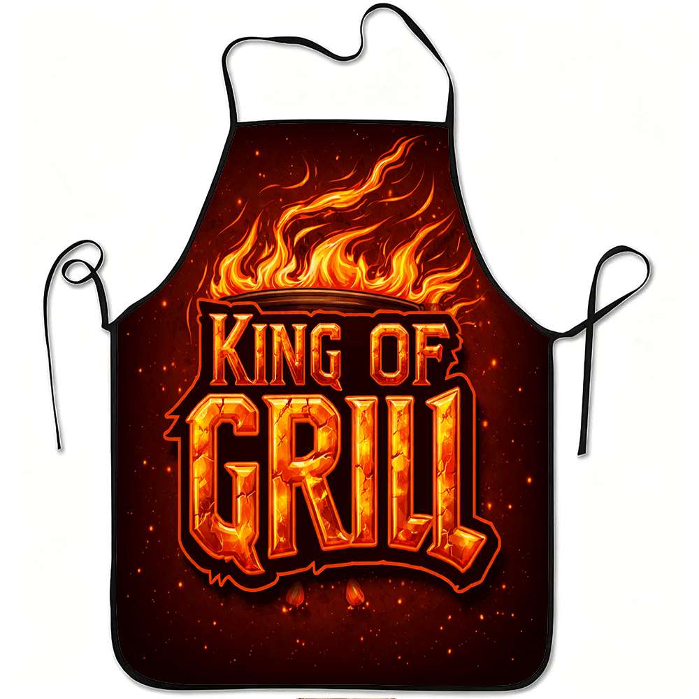Baking Kitchen Design Ideas - 1 grembiule Bbq King, grembiule con