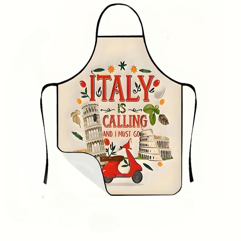 Baking Kitchen Design Ideas - Grembiule a tema italiano, 1 pezzo,