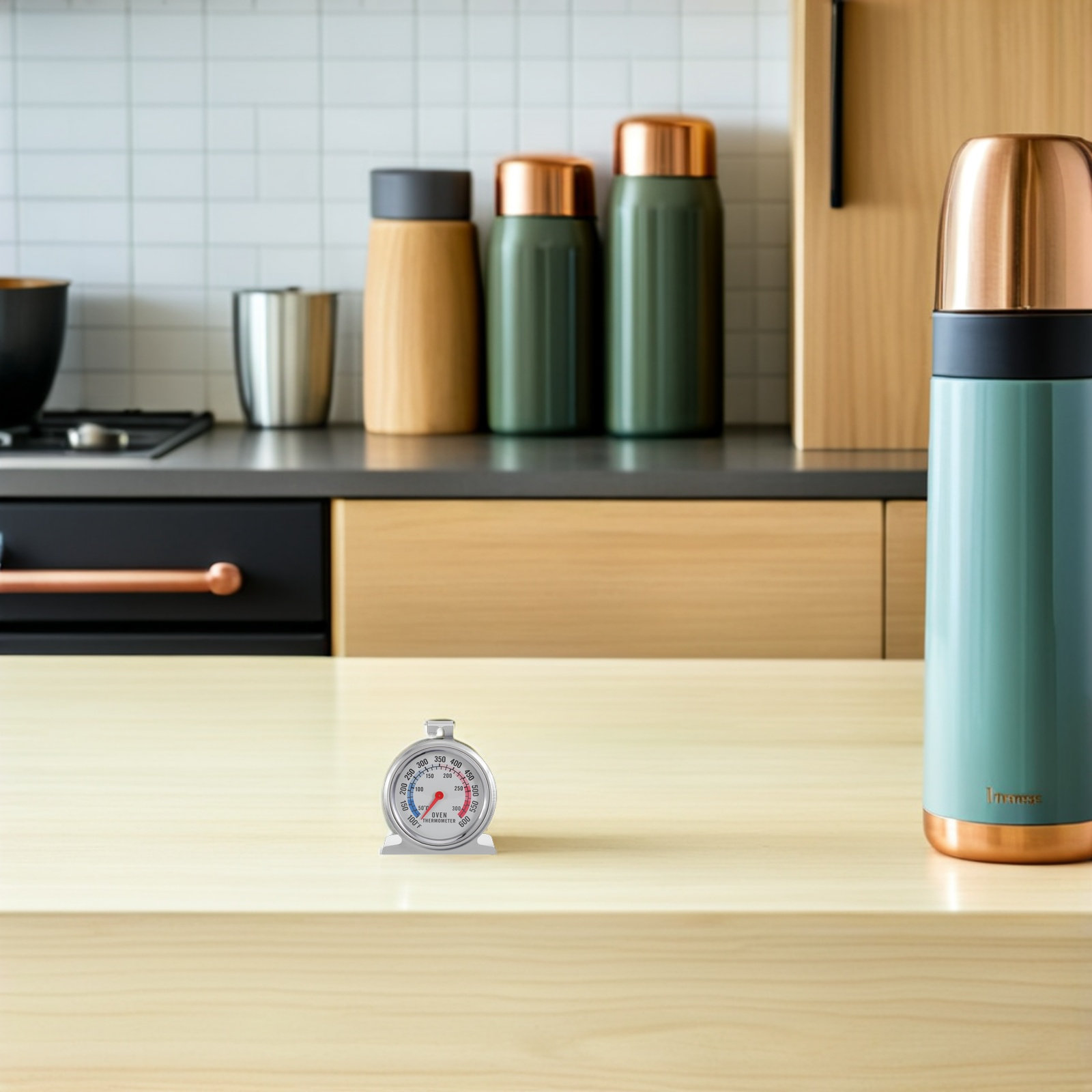 Termometro da Forno in Acciaio - Kitchen Design For Baking recensione e prezzo