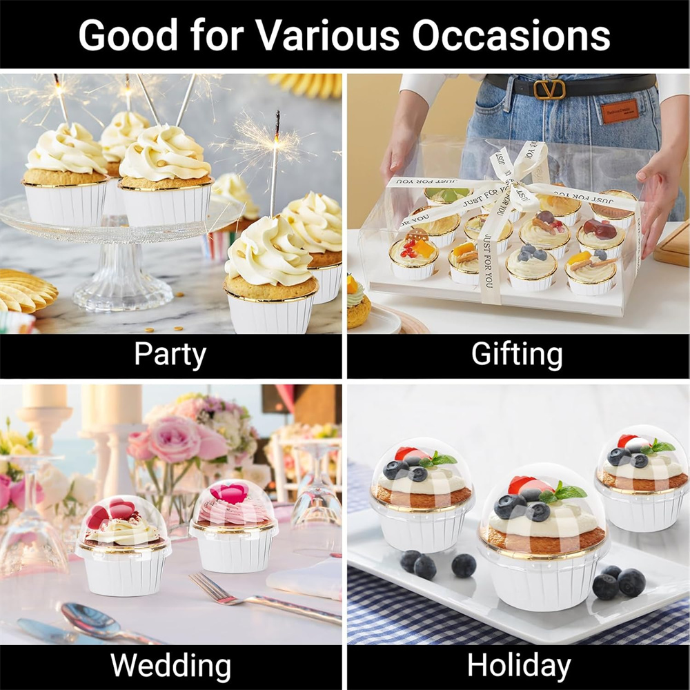 50 pezzi Muffin Cup Involucri  - Kitchen Equipment For Baking recensione e prezzo