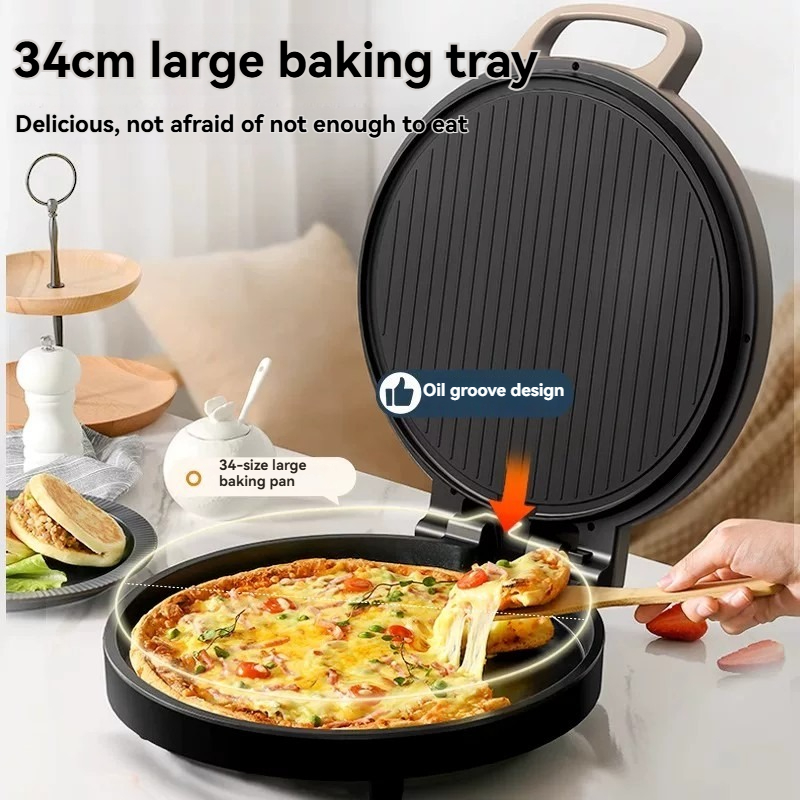 Piastra Elettrica a Doppia Fac - Kitchen Baking Machine recensione e prezzo