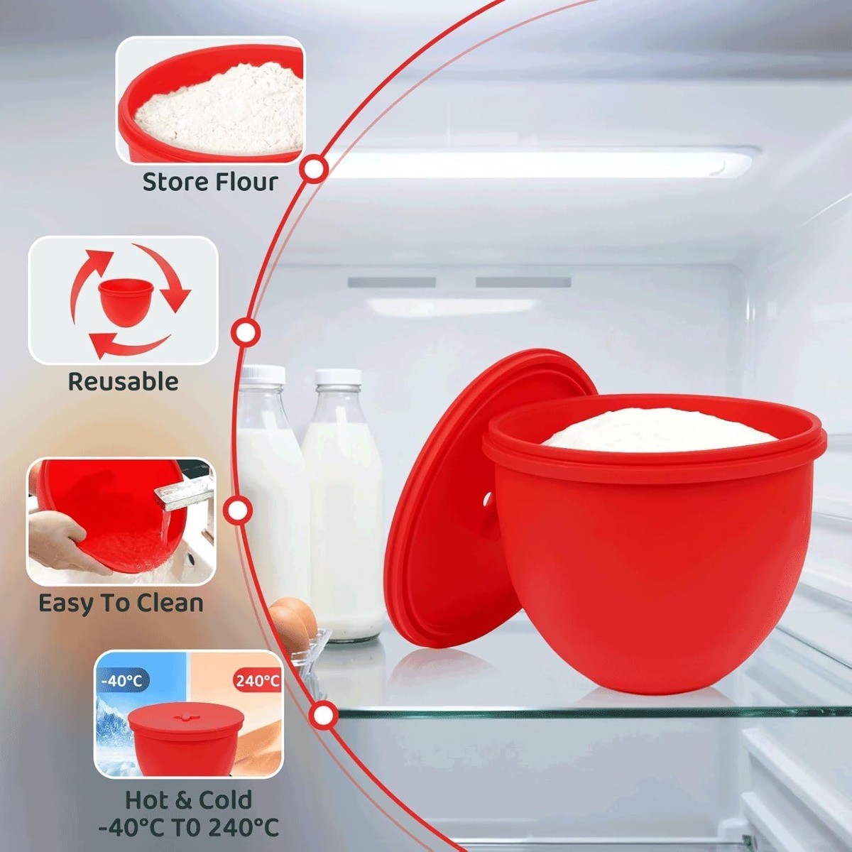 Coperchio in silicone per ciot - Kitchen Aid Baking Lid recensione e prezzo