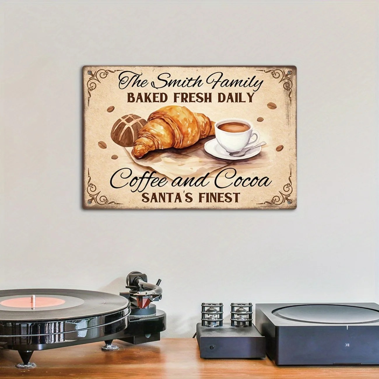 [2D Piatto] Targa in Metallo R - Kitchen Baking Wall Art recensione e prezzo