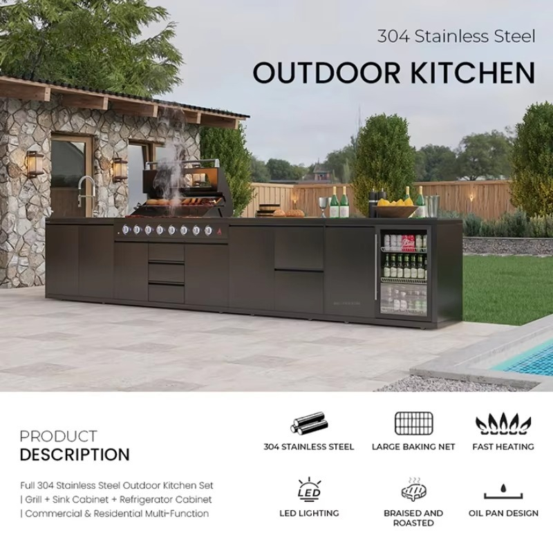 Stazione BBQ per Cucina all'Ap - Kitchen With Baking Station recensione e prezzo