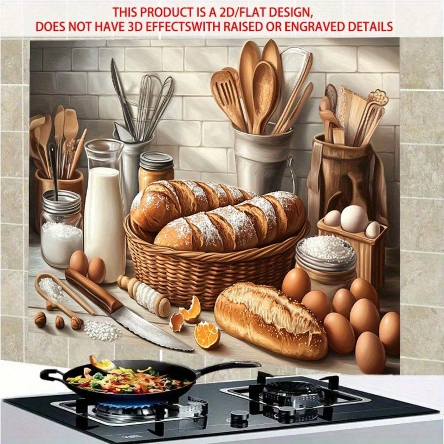 Adesivo Murale 2D in PVC Autoa - Kitchen Baking Wall Art recensione e prezzo